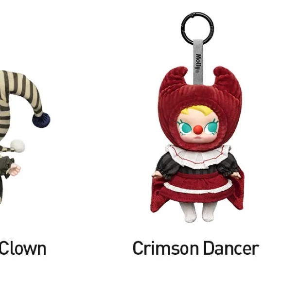Crimson Dancer Molly -
 WHY SO SERIOUS Series-Vinyl Plush ( open box) main image 4